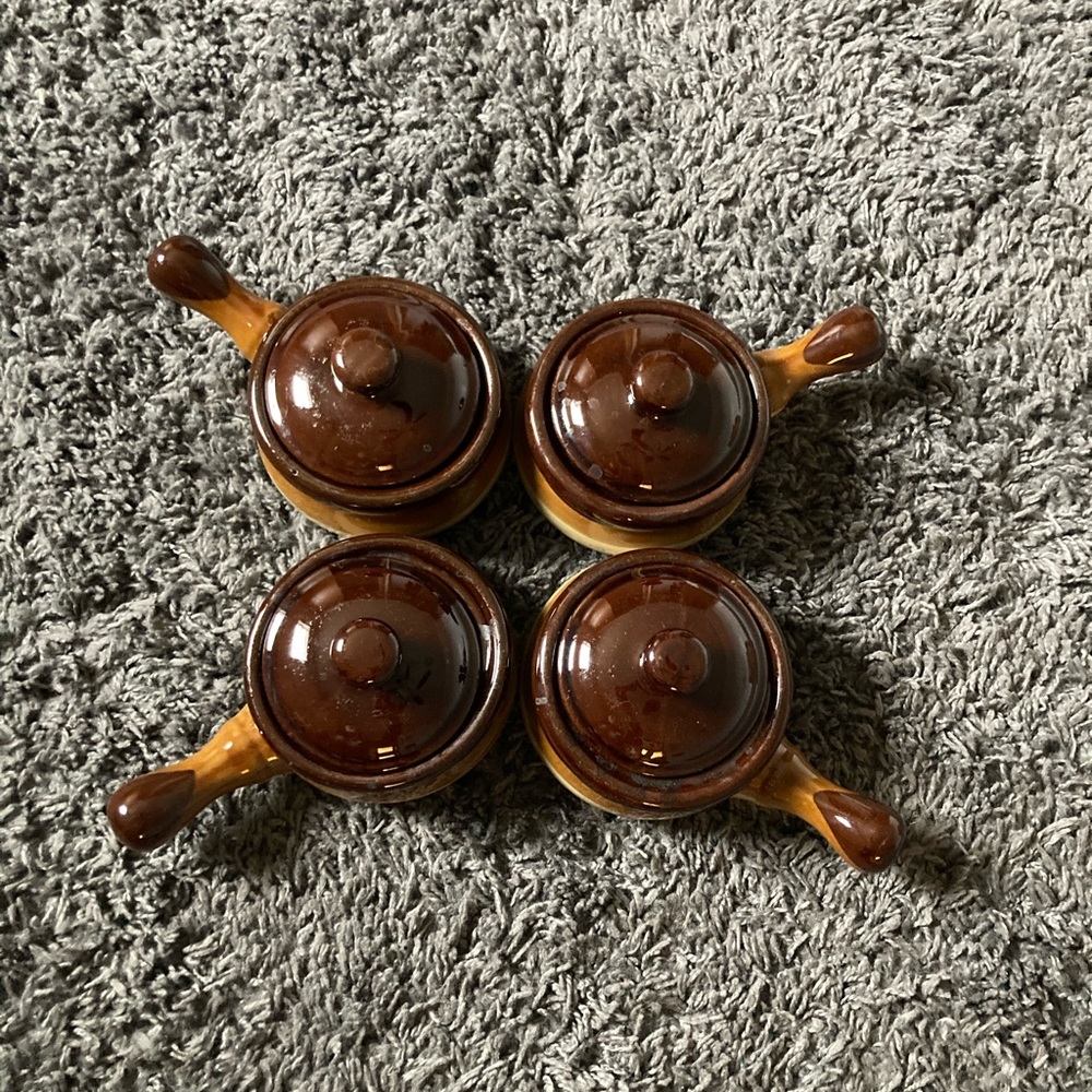 French Onion Soup Pots- Set of 4